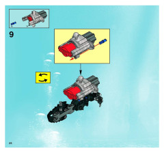 LEGO 8923 instructions page 28 – build guide