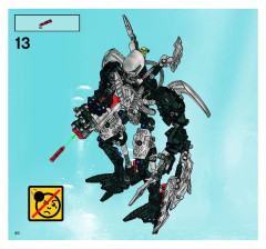 LEGO 8923 instructions page 40 – build guide