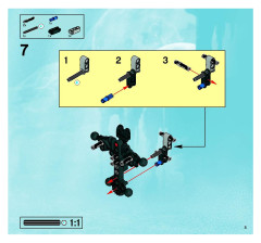LEGO 8923 instructions page 5 – build guide