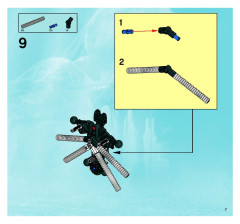 LEGO 8923 instructions page 7 – build guide
