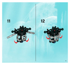 LEGO 8923 instructions page 9 – build guide