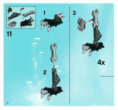 LEGO 8924 instructions page 10 – build guide