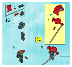 LEGO 8924 instructions page 21 – build guide