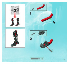 LEGO 8924 instructions page 23 – build guide
