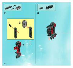 LEGO 8924 instructions page 28 – build guide