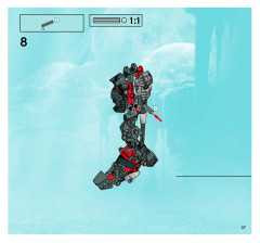 LEGO 8924 instructions page 37 – build guide