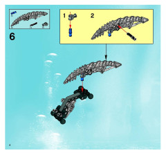 LEGO 8924 instructions page 4 – build guide