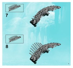 LEGO 8924 instructions page 5 – build guide