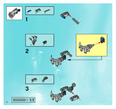 LEGO 8924 instructions page 6 – build guide