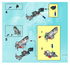 LEGO 8924 instructions page 7 – build guide