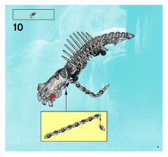 LEGO 8924 instructions page 9 – build guide