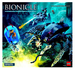 LEGO 8925 instructions page 1 – build guide