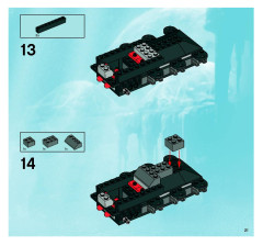 LEGO 8925 instructions page 21 – build guide