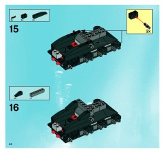 LEGO 8925 instructions page 22 – build guide
