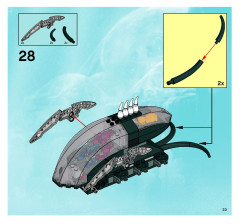 LEGO 8925 instructions page 33 – build guide