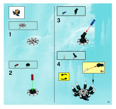 LEGO 8925 instructions page 35 – build guide