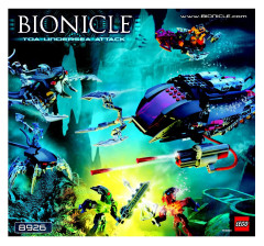 LEGO 8926 instructions page 1 – build guide