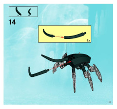 LEGO 8926 instructions page 13 – build guide