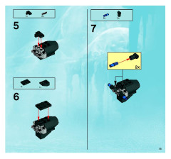 LEGO 8926 instructions page 15 – build guide