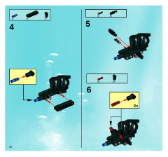LEGO 8926 instructions page 18 – build guide