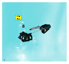 LEGO 8926 instructions page 20 – build guide