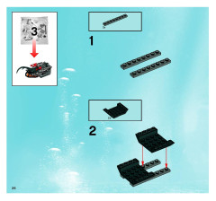 LEGO 8926 instructions page 26 – build guide
