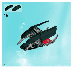 LEGO 8926 instructions page 50 – build guide