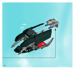 LEGO 8926 instructions page 54 – build guide