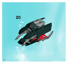 LEGO 8926 instructions page 56 – build guide