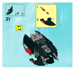 LEGO 8926 instructions page 57 – build guide