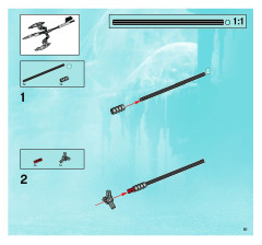 LEGO 8926 instructions page 61 – build guide