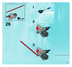 LEGO 8926 instructions page 65 – build guide