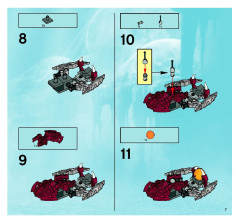LEGO 8926 instructions page 7 – build guide