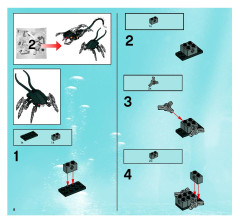 LEGO 8926 instructions page 8 – build guide