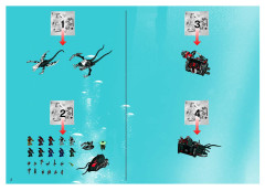 LEGO 8927 instructions page 2 – build guide