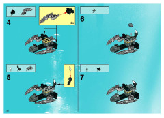 LEGO 8927 instructions page 20 – build guide