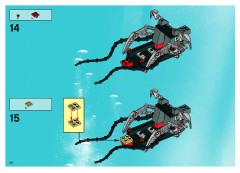 LEGO 8927 instructions page 28 – build guide