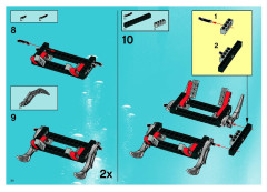 LEGO 8927 instructions page 34 – build guide