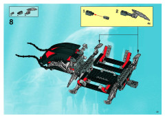 LEGO 8927 instructions page 39 – build guide