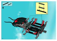 LEGO 8927 instructions page 40 – build guide