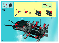LEGO 8927 instructions page 46 – build guide