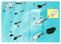 LEGO 8927 instructions page 5 – build guide
