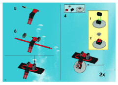 LEGO 8927 instructions page 54 – build guide