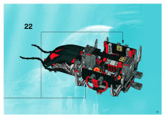 LEGO 8927 instructions page 55 – build guide