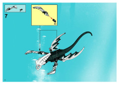 LEGO 8927 instructions page 8 – build guide