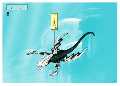 LEGO 8927 instructions page 9 – build guide