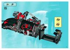 LEGO 8927 instructions page 15 – build guide