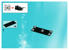 LEGO 8927 instructions page 2 – build guide