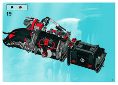 LEGO 8927 instructions page 21 – build guide