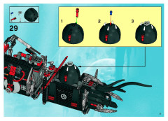 LEGO 8927 instructions page 31 – build guide